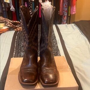 Ariat Brown Western Leather Cowboy Boots